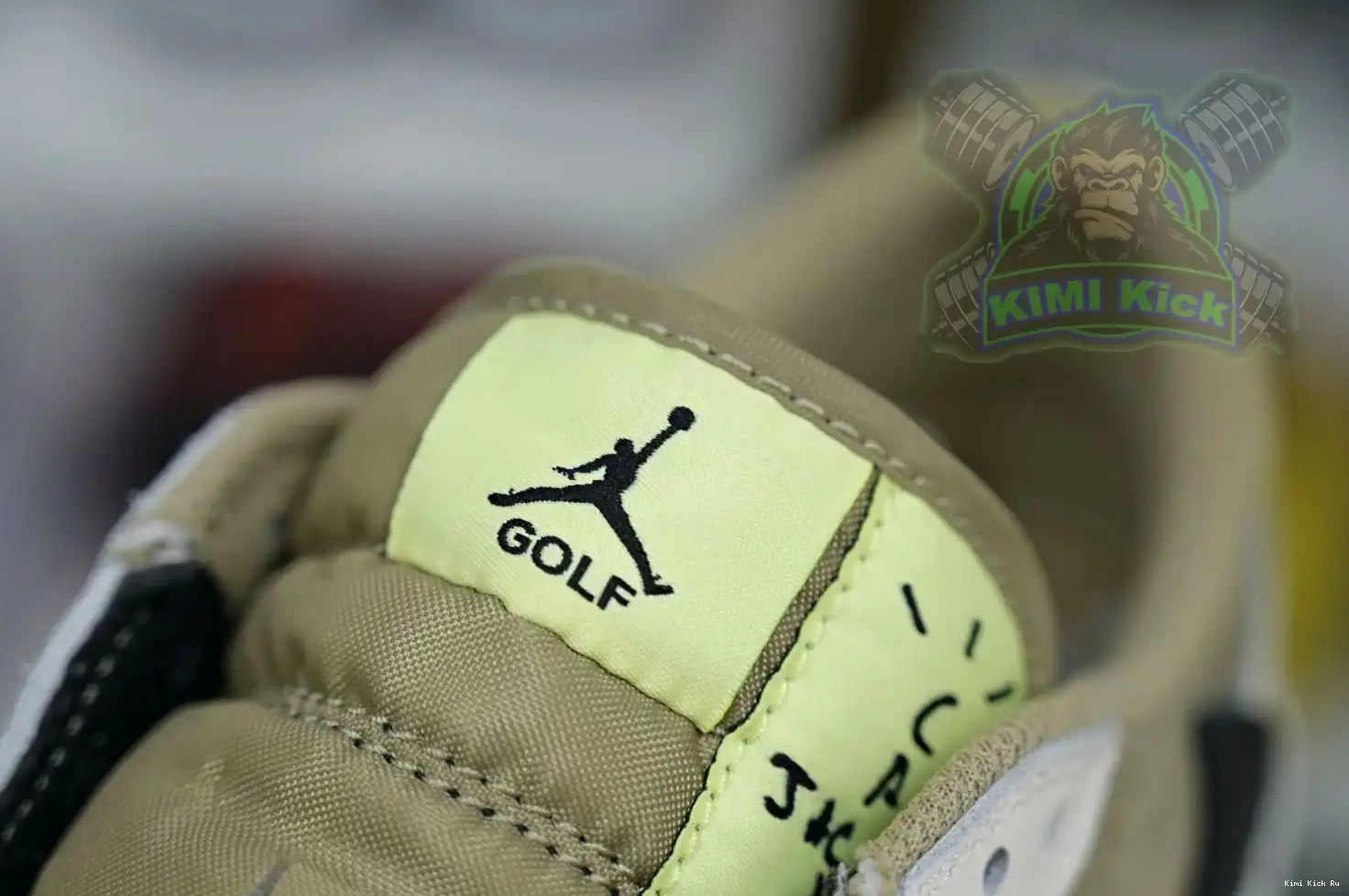 6.0 Jordan Air Golf Scott x Kimikick  Low 1 Travis 0809